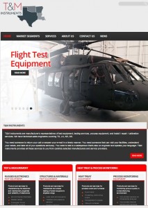 T&M Instruments are manufacturer's representatives of test equipment, testing services, & process equipment in Houston, Texas. We designed new website with password protected section, created new logo, SEO Keyword Template, Email Campaigns. Our efforts doubled website traffic and quadrupled inbound web leads per month. 