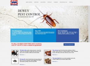 Old Website: Dewey Pest Control